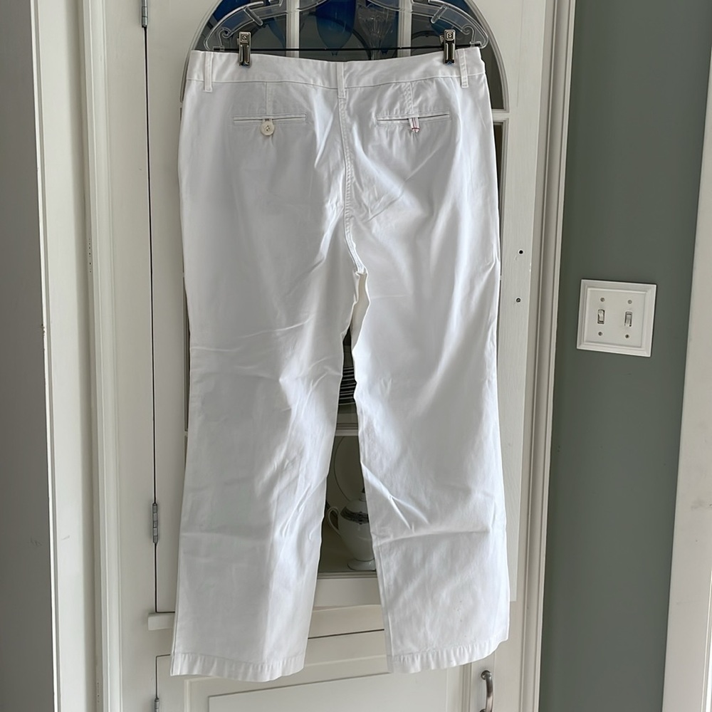 Talbots Women’s White Pants Petites - Picture 5 of 5